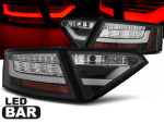Paire de feux arriere Audi A5 2007 a 2011 LED BAR noir